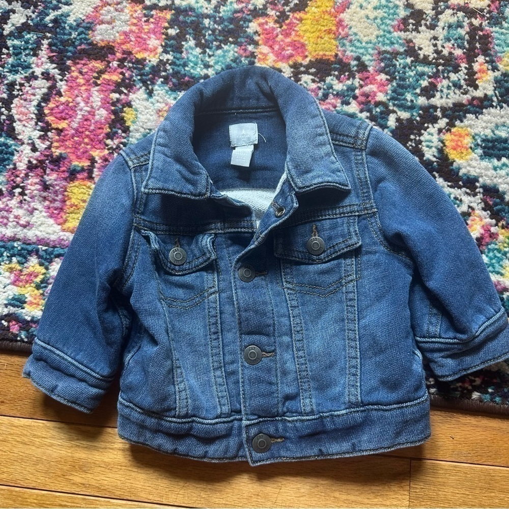 Gap Jean Jacket Unisex Blue 3-6 Months